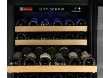 Allavino FlexCount Classic II Tru-Vino 348 Bottle Dual Zone Stainless Steel Wine Fridge 2X-YHWR174-1S20