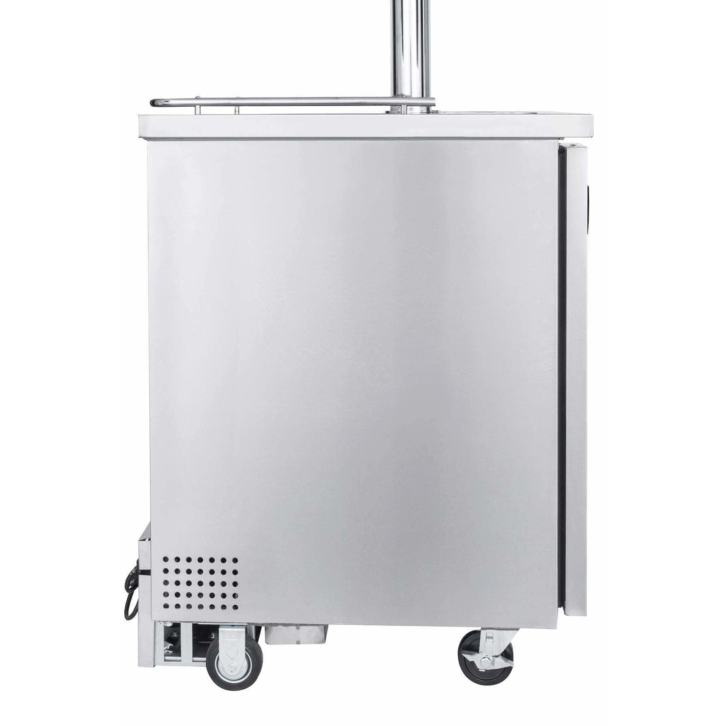 Kegco  24" Wide Single Tap All Stainless Steel with Keg Home Brew Kegerator HBK1XS-1K